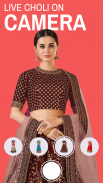 Lehenga Choli Latest Designs Editor screenshot 1