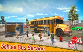 School Bus Driving Games : City Coach Bus Driver screenshot 3