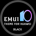 Black Emui Theme for Huawei Icon