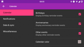 Birthday Calendar screenshot 7