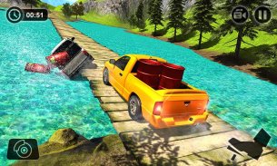 Offroad Hilux Pickup Truck Driving Simulator screenshot 4