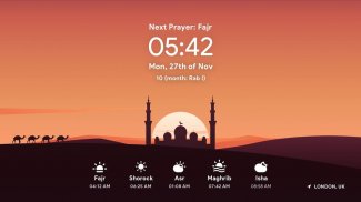 Athan Pro - Azan & Tiempos de Oración & Qibla screenshot 18