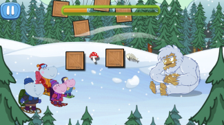 Hippo Family: Mountain Camping screenshot 0