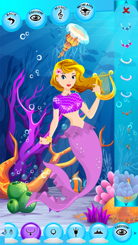 Mermaid Dress Up Games Free APK for Android Download