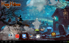 Halloween Live Wallpaper 2015 screenshot 4