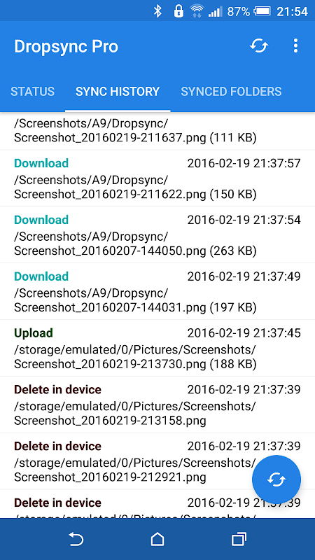 dropsync pro key apk