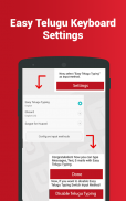 Telugu Keyboard - English to Telugu Typing input screenshot 4