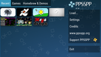 PPSSPP - PSP emulator Screen