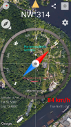 Compass - GPS Speed, Telescope, Google Maps y más screenshot 2