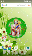 Hanuman Clock Live Wallpaper screenshot 1