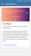 Quit With Clips - Addiction Tracker screenshot 1