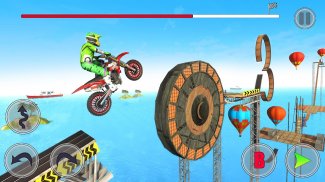 Tricky Bike Stunt Racing Games screenshot 1