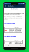 Adjektive Grammatik Steigerung, Deklination screenshot 0