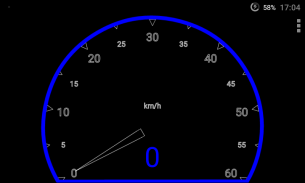 Simple GPS Speedometer Free screenshot 1