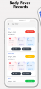 Body Temperature Fever Tracker screenshot 3