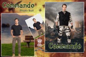 Commando Photo Suit screenshot 1