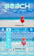 Beach GO Keyboard Theme screenshot 5