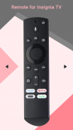 Remote for Insignia TV screenshot 1