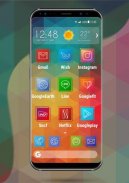 Apolo Square - Theme Icon pack Wallpaper screenshot 1