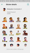 Malayalam Movie Actors Sticker screenshot 0