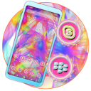 Rainbow Postcard Launcher Theme Icon