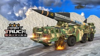 Game Mengemudi Truk Militer screenshot 6