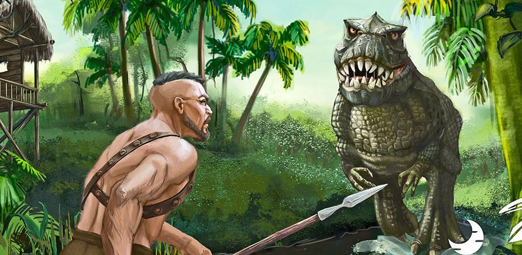 Download do APK de Ilha de sobrevivência de dinossauro - The Craft