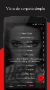 Reproductor de música Crimson - MP3, Letras screenshot 1