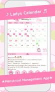 LadysCalendar screenshot 0