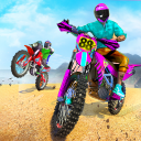 Sky Bike Stunt Master : Offline Racing Game Icon