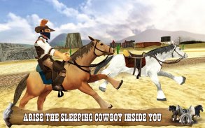 Cowboy Horse Riding Simulasi screenshot 1