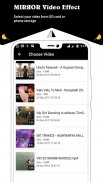 Video Mirror Effect Editor screenshot 3