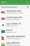 Passport Size Photo Maker - ID Photo Application screenshot 1