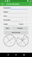 Circle Calculator screenshot 3