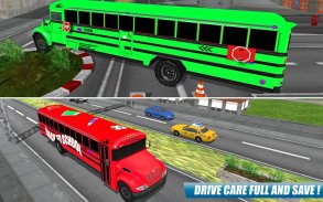 School bus driving 2017 screenshot 13