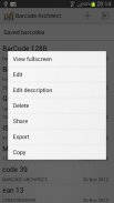 Barcode Architect screenshot 2