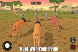 The Lion Simulator: Animal Family Game screenshot 5