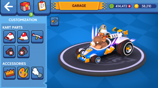 Starlit On Wheels: Super Kart screenshot 7