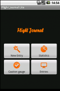 Flight Journal Lite screenshot 0