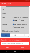 Search String Builder for Pokemon Go screenshot 3