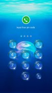 AppLock Theme - Jellyfish screenshot 7