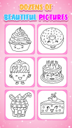 Cupcake para colorear para niños screenshot 14