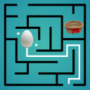 Maze Puzzle: Egg in Basket