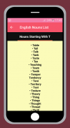 Learning English Nouns List screenshot 4