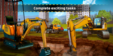 Heavy Excavator - Real Crane Driving Simulator 3D screenshot 3