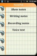 Notepid.Notepad.Smart notes screenshot 0