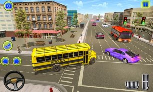 School Bus Driving Games : City Coach Bus Driver screenshot 4