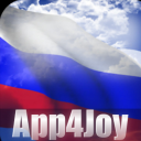 3D Россия флаг живые обои Icon
