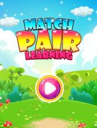 Match Pair Learning - Brain (Mind) Games for Kids screenshot 4