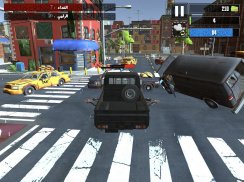 Zombie Drift - War Road Racing screenshot 1